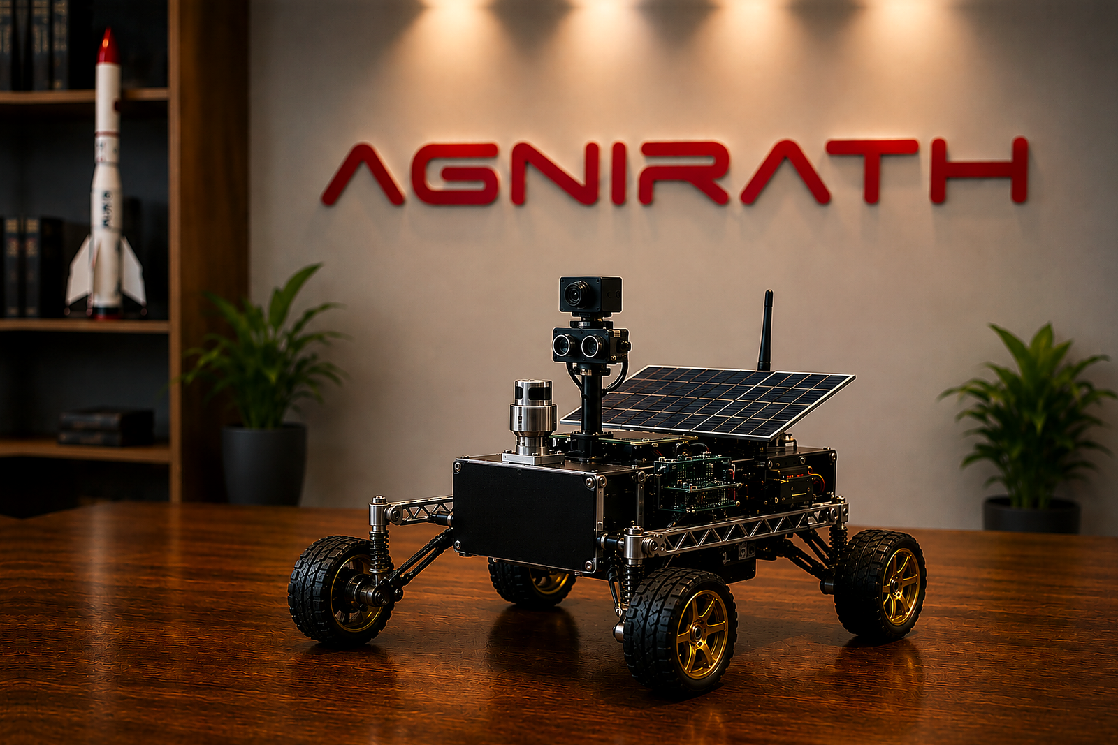 MAGANLAL Autonomous Mars Rover Prototype